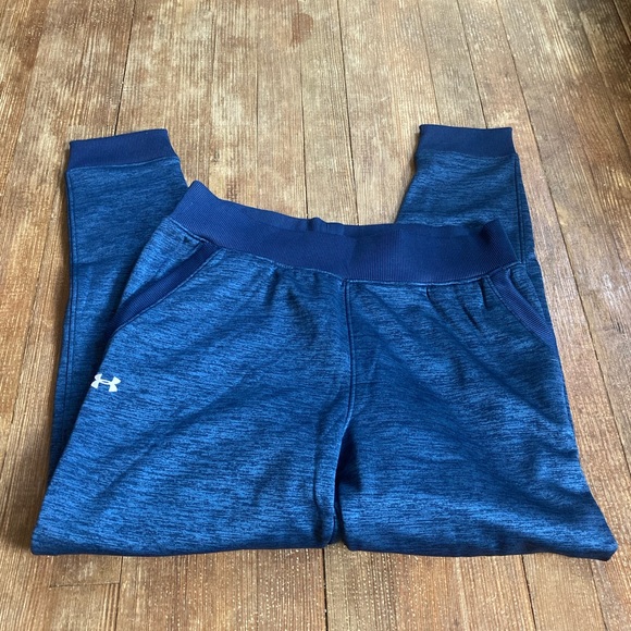 Under Armor Loose Fit Blue Joggers Small - Picture 2 of 5